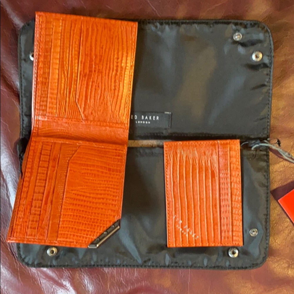 Ted Baker Leather Wallet and Cardholder Gift Set